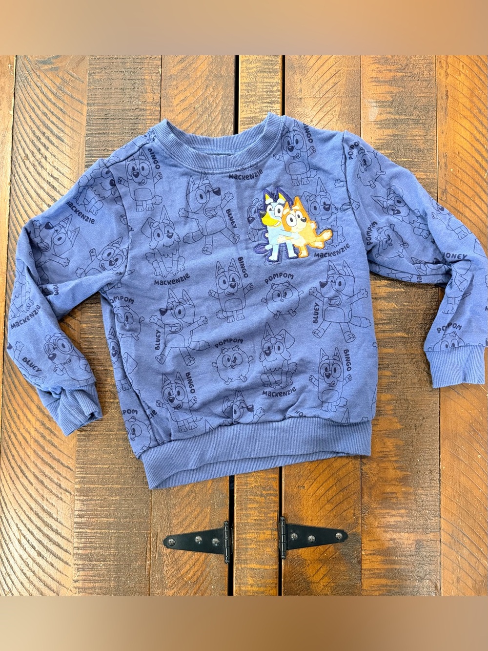 Little Sleepies Bamboo Graphic Crewneck Sweatshirt with Character Patch